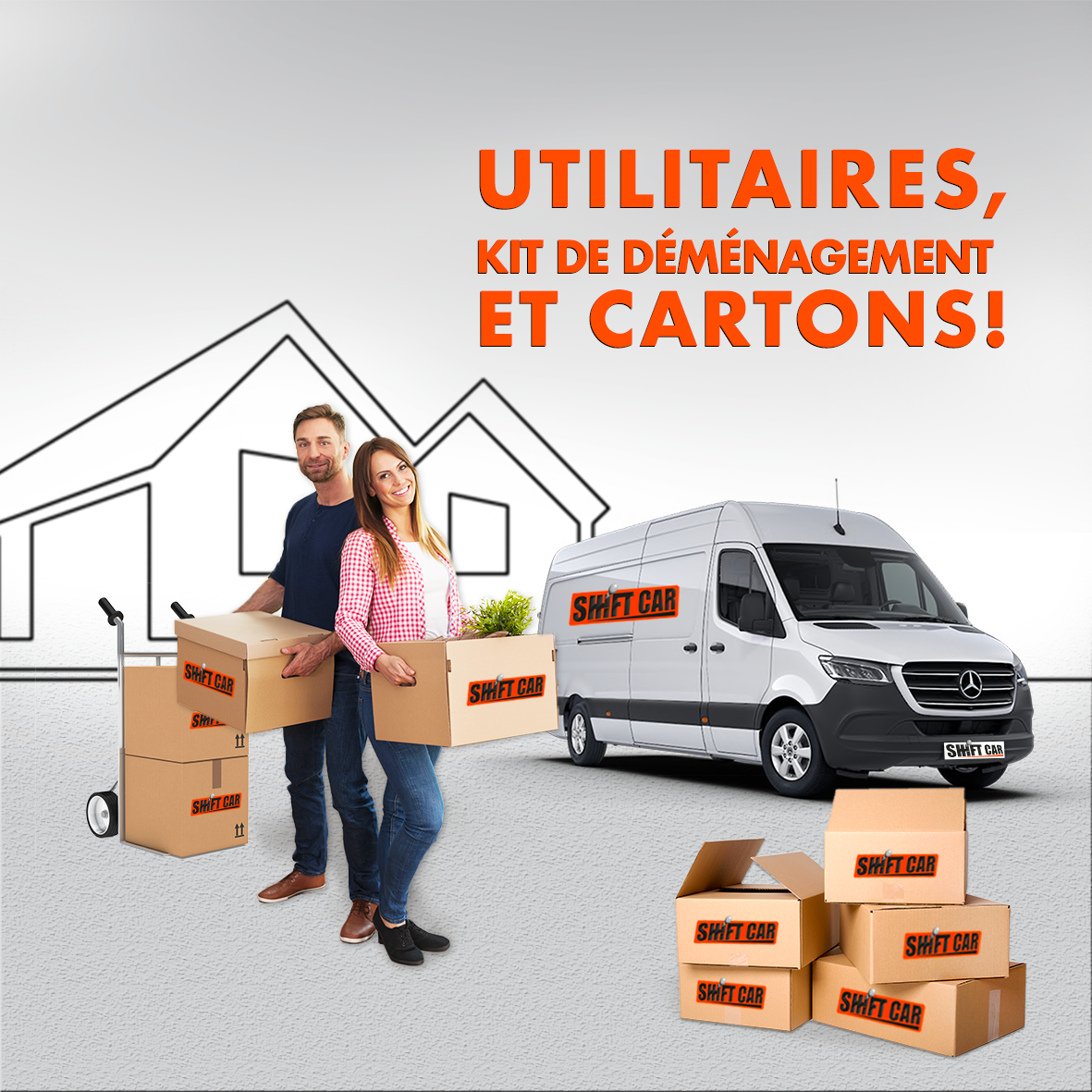 Louez un utilitaire chez Shift Car